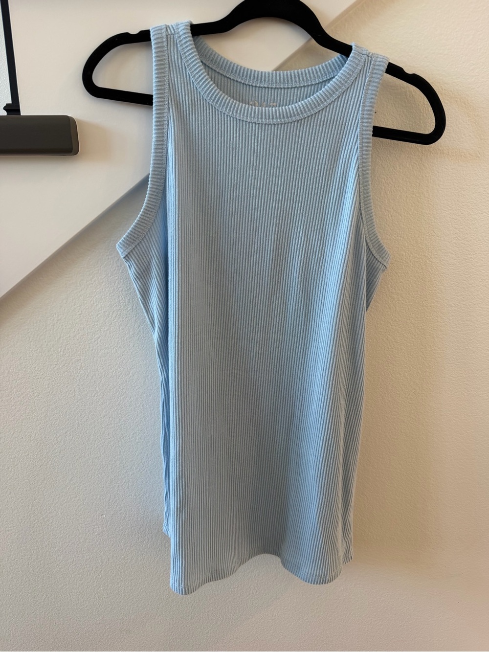 Maurices Light Blue Ribbed Tank